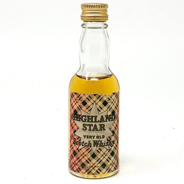 Highland Star Very Old Scotch Whisky, Miniature, 5cl, 40% ABV Highland Star Very Old Scotch Whisky, Miniature, 5cl, 40% ABV