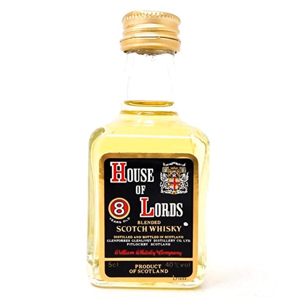 House of Lords 8 Year Old Scotch Whisky, Miniature, 5cl, 40% ABV House of Lords 8 Year Old Scotch Whisky, Miniature, 5cl, 40% ABV