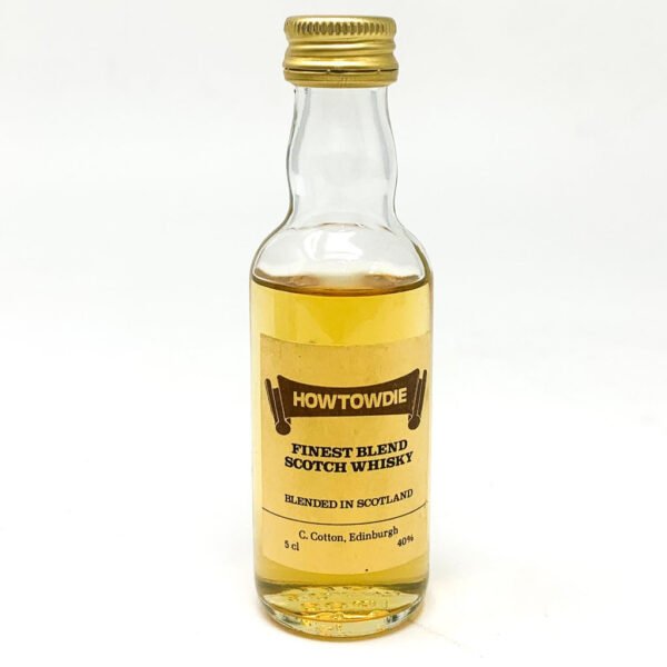 Howtowdie Blended Scotch Whisky, Miniature, 5cl, 40% ABV