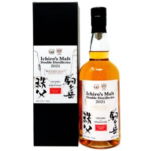 Ichiro's Malt Double Distilleries 2021 Chichibu and Komagatake Japanese Whisky, 70cl, 53.5% ABV