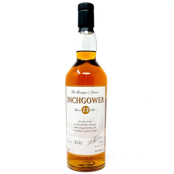Inchgower 13 Year Old The Manager's Dram Single Malt Scotch Whisky, 70cl, 58.9% ABV