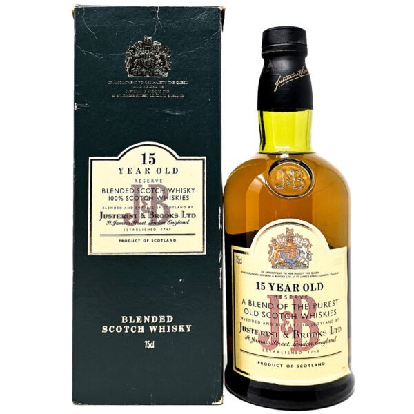 J&B Reserve 15 Year Old Blended Scotch Whisky 75cl, 40% ABV J&B Reserve 15 Year Old Blended Scotch Whisky 75cl, 40% ABV