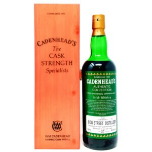 Jameson's Bow Street 1963 27 Year Old Cadenhead's 150th Anniversary Irish Whiskey, 75cl, 68.2% ABV