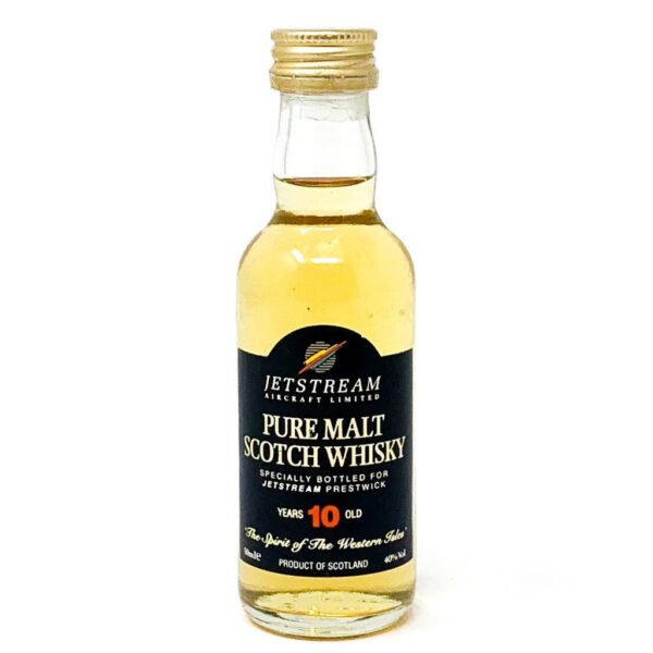 Jetstream 10 Year Old Pure Malt Scotch Whisky, Miniature, 5cl, 40% ABV