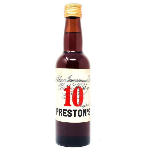 John Jameson Preston's 10 Year Old, Half Bottle, 35cl, 76° Proof John Jameson Preston's 10 Year Old, Half Bottle, 35cl, 76° Proof