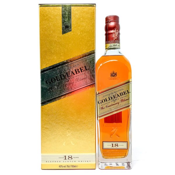 Johnnie Walker 18 Year Old Gold Label "The Centenary Blend" Blended Scotch Whisky, 70cl, 40% ABV Johnnie Walker 18 Year Old Gold Label "The Centenary Blend" Blended Scotch Whisky, 70cl, 40% ABV