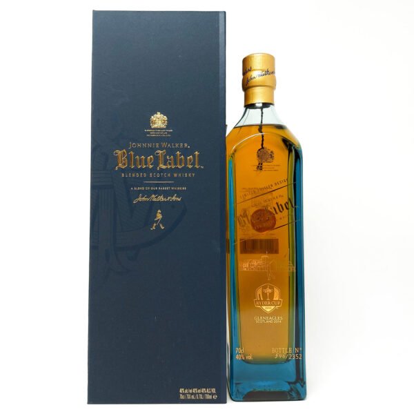 Johnnie Walker Blue Label Ryder Cup 2014 Blended Scotch Whisky, 70cl, 40% ABV Johnnie Walker Blue Label Ryder Cup 2014 Blended Scotch Whisky, 70cl, 40% ABV