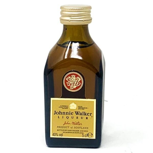 Johnnie Walker Liqueur, Miniature, 5cl, 40% ABV Johnnie Walker Liqueur, Miniature, 5cl, 40% ABV
