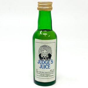 Judge's Juice Scotch Whisky, Miniature, 5cl, 40% ABV Judge's Juice Scotch Whisky, Miniature, 5cl, 40% ABV