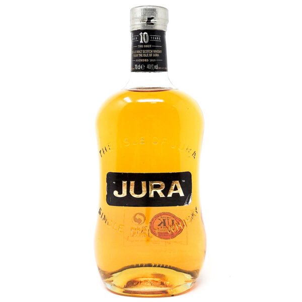 Jura 10 Year Old Single Malt Scotch Whisky, 70cl, 40% ABV
