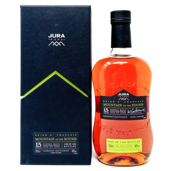 Jura Paps 15 Year Old Mountain of the Sound Single Malt Scotch Whisky, 70cl, 46% ABV