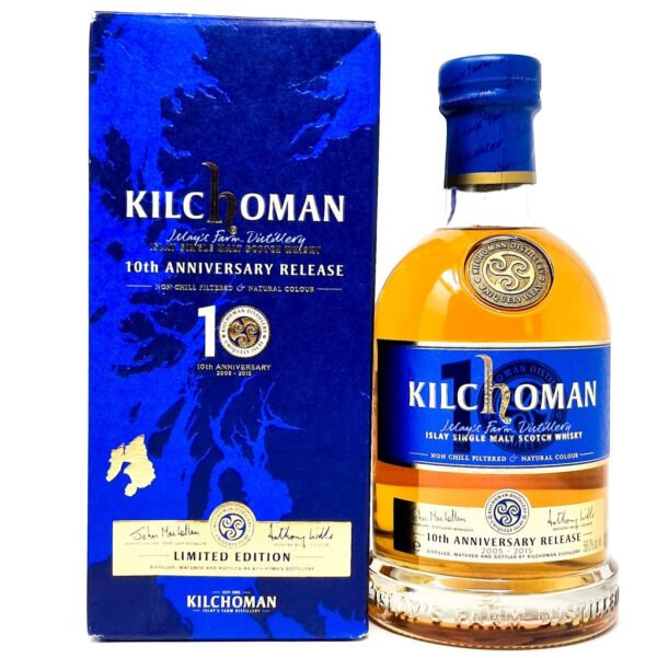 Kilchoman 10th Anniversary Release Single Malt Scotch Whisky, 70cl, 58.2% ABV Kilchoman 10th Anniversary Release Single Malt Scotch Whisky, 70cl, 58.2% ABV