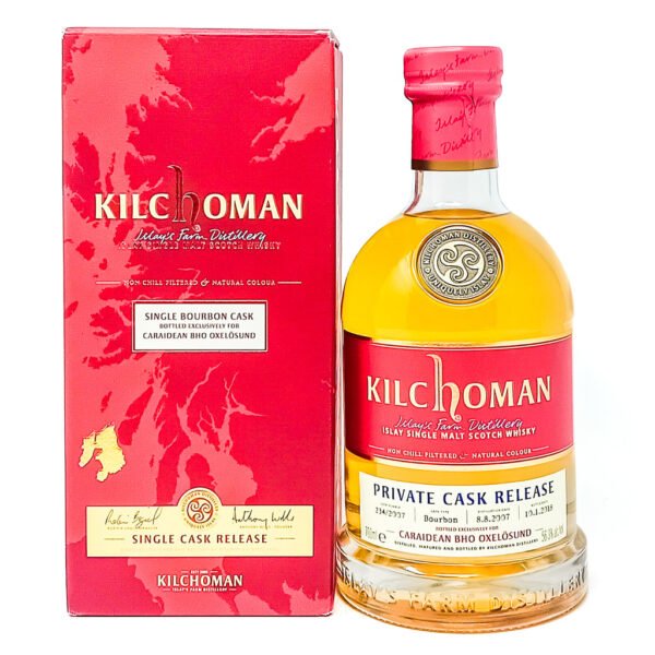 Kilchoman 2007 Single Cask #234 Caraidean Bho Oxelosund Single Malt Scotch Whisky, 70cl, 56.3% ABV Kilchoman 2007 Single Cask #234 Caraidean Bho Oxelosund Single Malt Scotch Whisky, 70cl, 56.3% ABV