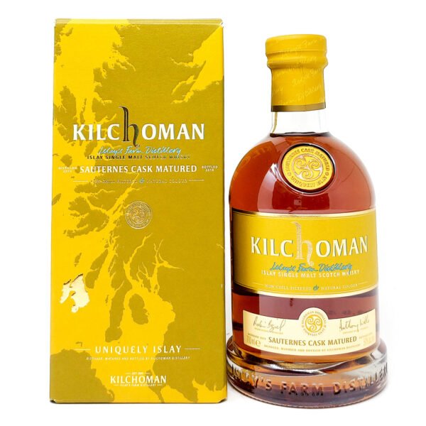 Kilchoman 2011 Sauternes Cask Finish Single Malt Scotch Whisky, 70cl, 50% ABV Kilchoman 2011 Sauternes Cask Finish Single Malt Scotch Whisky, 70cl, 50% ABV