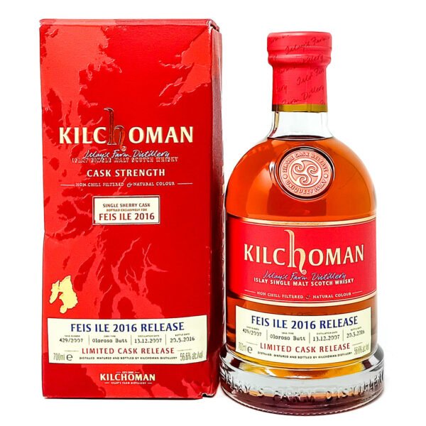 Kilchoman Feis Ile 2016 Limited Cask Release Single Malt Scotch Whisky, 70cl, 56.6% ABV Kilchoman Feis Ile 2016 Limited Cask Release Single Malt Scotch Whisky, 70cl, 56.6% ABV