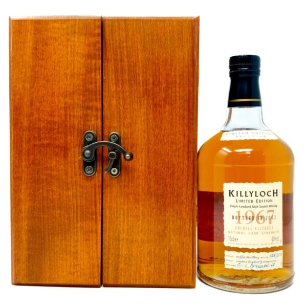 Killyloch 1967 Cask Strength Whisky Single Malt Scotch Whisky, 70cl, 40% ABV Killyloch 1967 Cask Strength Whisky Single Malt Scotch Whisky, 70cl, 40% ABV