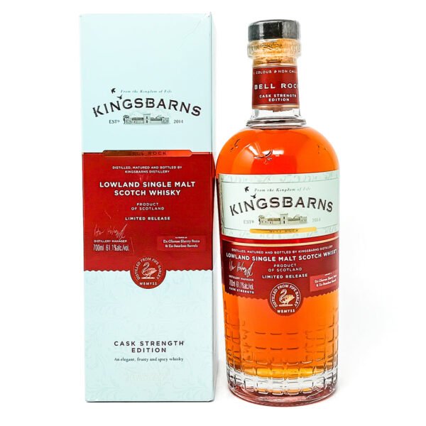 Kingsbarns Bell Rock Cask Strength Single Malt Scotch Whisky, 70cl, 61.1% ABV