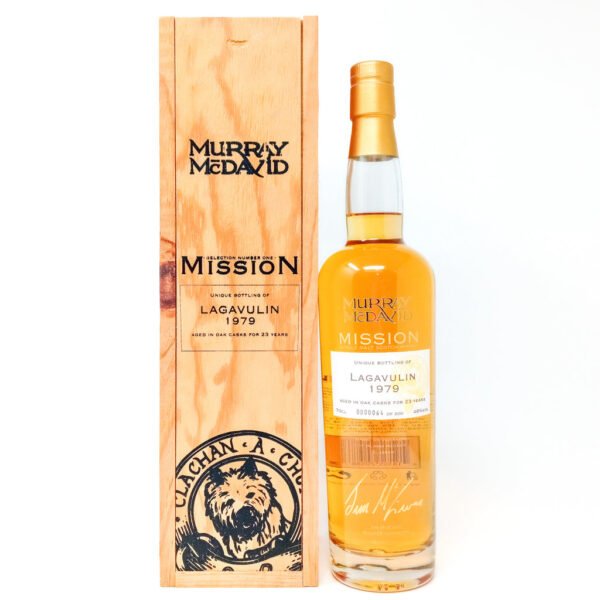 Lagavulin 1979 23 Year Old Murray McDavid Mission Single Malt Scotch Whisky, 70cl, 46% ABV Lagavulin 1979 23 Year Old Murray McDavid Mission Single Malt Scotch Whisky, 70cl, 46% ABV