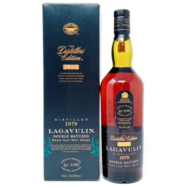 Lagavulin 1979 Distillers Edition Single Malt Scotch Whisky, 70cl, 43% ABV Lagavulin 1979 Distillers Edition Single Malt Scotch Whisky, 70cl, 43% ABV
