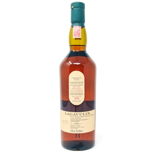 Lagavulin 1993 Single Cask #1403 Feis Ile 2008 Single Malt Scotch Whisky, 70cl, 52.9% ABV Lagavulin 1993 Single Cask #1403 Feis Ile 2008 Single Malt Scotch Whisky, 70cl, 52.9% ABV