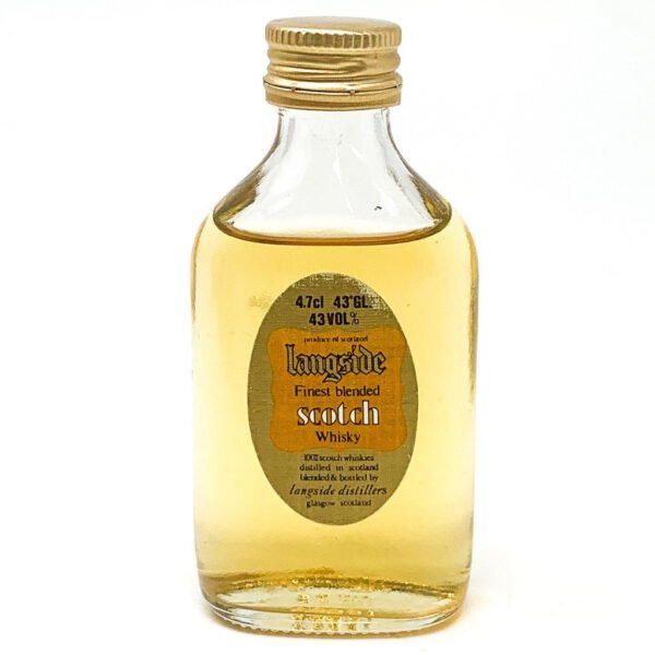 Langside Finest Scotch Blended Whisky, Miniature, 4.7cl, 43% ABV