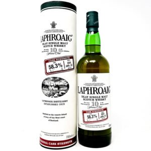 Laphroaig 10 Year Old Cask Strength Batch #004 Single Malt Scotch Whisky, 70cl, 58.3% ABV Laphroaig 10 Year Old Cask Strength Batch #004 Single Malt Scotch Whisky, 70cl, 58.3% ABV
