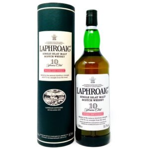 Laphroaig 10 Year Old Original Cask Strength Single Malt Scotch Whisky, 1L, 55.7% ABV Laphroaig 10 Year Old Original Cask Strength Single Malt Scotch Whisky, 1L, 55.7% ABV