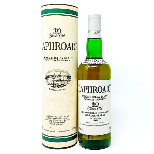 Laphroaig 10 Year Old Pre-Royal Warrant Single Malt Scotch Whisky, 70cl, 40% ABV Laphroaig 10 Year Old Pre-Royal Warrant Single Malt Scotch Whisky, 70cl, 40% ABV