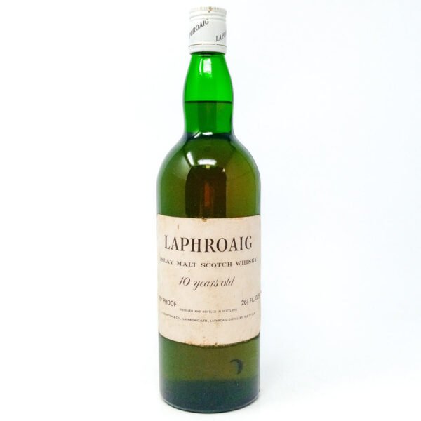 Laphroaig 10 Year Old Single Malt Scotch Whisky, 26 2/3 fl. ozs., 70° Proof Laphroaig 10 Year Old Single Malt Scotch Whisky, 26 2/3 fl. ozs., 70° Proof