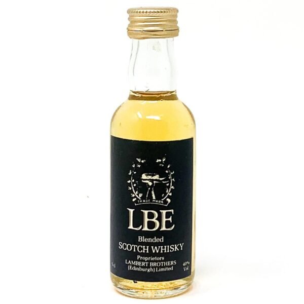 LBE Blended Scotch Whisky, Miniature, 5cl, 40% ABV
