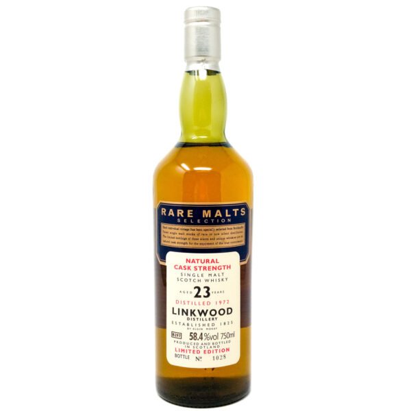 Linkwood 1972 23 Year Old Rare Malts Selection Single Malt Scotch Whisky, 75cl, 58.4% ABV Linkwood 1972 23 Year Old Rare Malts Selection Single Malt Scotch Whisky, 75cl, 58.4% ABV