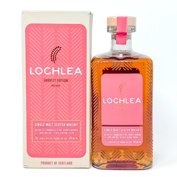Lochlea Harvest Edition First Crop Single Malt Scotch Whisky, 70cl, 46% ABV