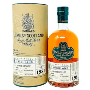 Lochside 1981 Lombard Jewels of Scotland Single Malt Scotch Whisky, 70cl, 50% ABV