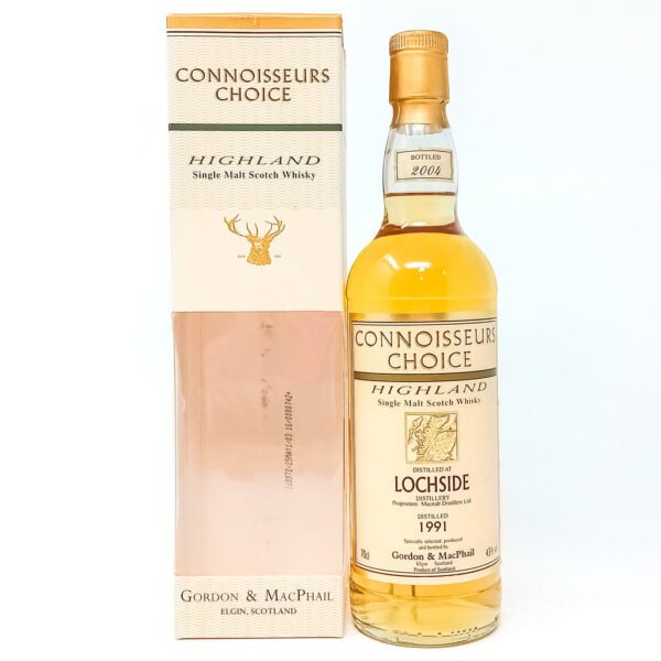 Lochside 1991-2004 Gordon & MacPhail Connoisseurs Choice Single Malt Scotch Whisky, 70cl, 43% ABV Lochside 1991-2004 Gordon & MacPhail Connoisseurs Choice Single Malt Scotch Whisky, 70cl, 43% ABV