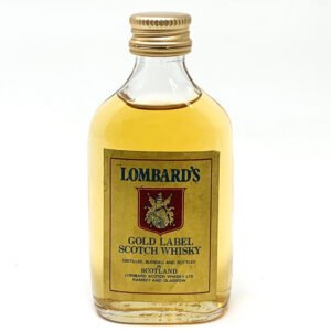 Lombards Gold Label Scotch Whisky, Miniature, 5cl, 40% ABV