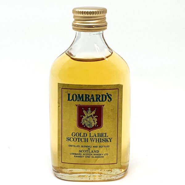 Lombards Gold Label Scotch Whisky, Miniature, 5cl, 40% ABV Lombards Gold Label Scotch Whisky, Miniature, 5cl, 40% ABV