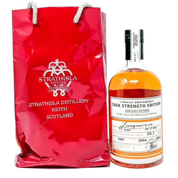 Longmorn 1987 17 Year Old Chivas Brothers Cask Strength Edition Single Malt Scotch Whisky, 50cl, 55.1% ABV