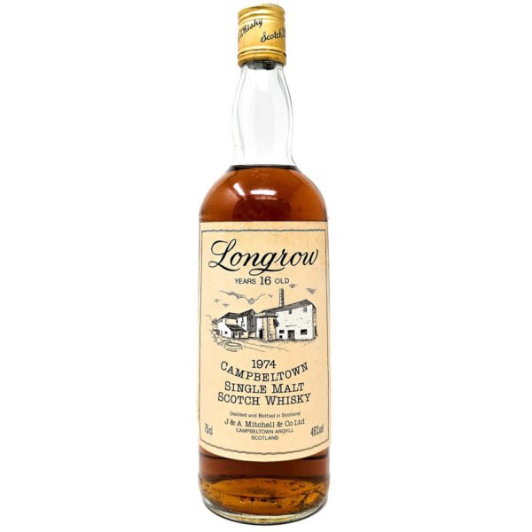 Longrow 1974 16 Year Old Single Malt Scotch Whisky, 75cl, 46% ABV Longrow 1974 16 Year Old Single Malt Scotch Whisky, 75cl, 46% ABV