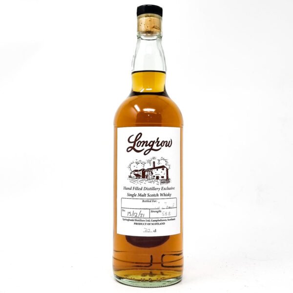 Longrow Hand Filled Distillery Exclusive Single Malt Scotch Whisky, 70cl, 58.8% ABV