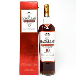 Macallan 10 Year Old Cask Strength Single Malt Scotch Whisky, 1L, 58.1% ABV