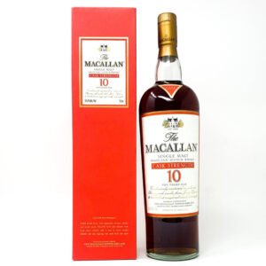 Macallan 10 Year Old Cask Strength Single Malt Scotch Whisky, 1L, 58.6% ABV