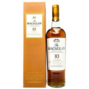 Macallan 10 Year Old Sherry Oak Single Malt Scotch Whisky, 70cl, 40% ABV Macallan 10 Year Old Sherry Oak Single Malt Scotch Whisky, 70cl, 40% ABV