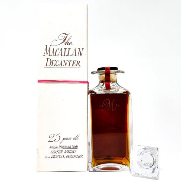 Macallan 1965 25 Year Old Tudor Crystal Decanter Single Malt Scotch Whisky, 75cl, 43% ABV Macallan 1965 25 Year Old Tudor Crystal Decanter Single Malt Scotch Whisky, 75cl, 43% ABV