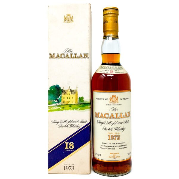 Macallan 1973 18 Year Old Single Malt Scotch Whisky, 70cl, 43% ABV Macallan 1973 18 Year Old Single Malt Scotch Whisky, 70cl, 43% ABV