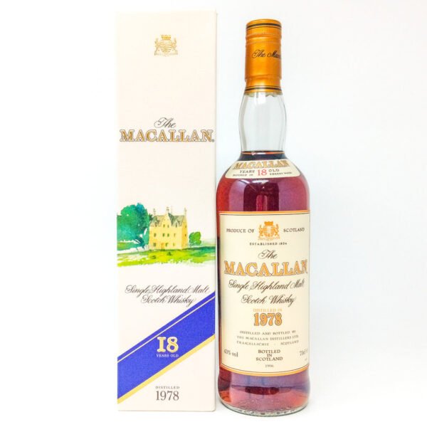 Macallan 1978 18 Year Old Single Malt Scotch Whisky, 70cl, 43% ABV Macallan 1978 18 Year Old Single Malt Scotch Whisky, 70cl, 43% ABV