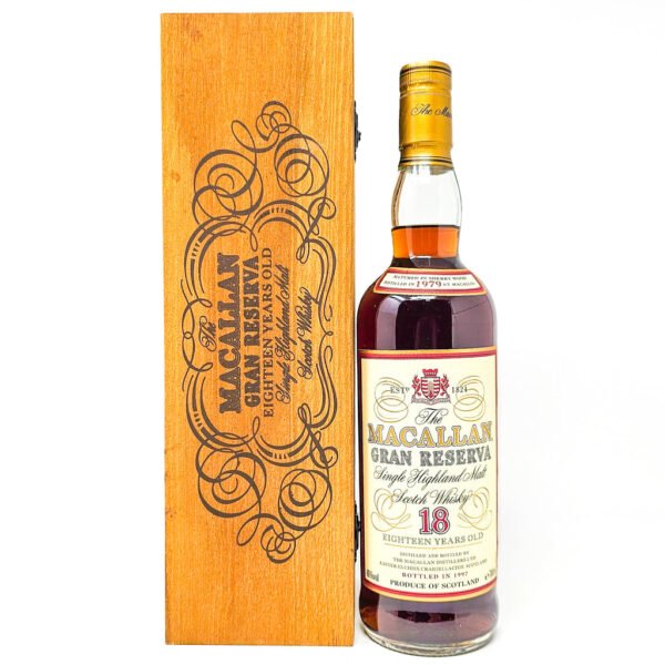 Macallan 1979 18 Year Old Gran Reserva Single Malt Scotch Whisky, 70cl, 40% ABV