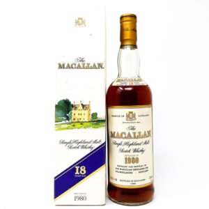 Macallan 1980 18 Year Old Single Malt Scotch Whisky, 75cl, 43% ABV