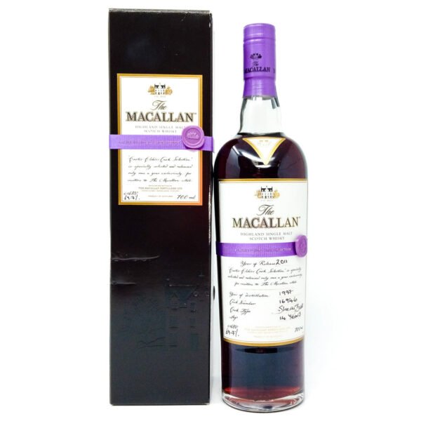 Macallan 1997 Easter Elchies 2011 Cask #16946 Single Malt Scotch Whisky, 70cl, 59.7% ABV
