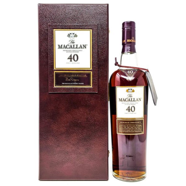 Macallan 40 Year Old 2005 Release Single Malt Scotch Whisky, 70cl, 43% ABV Macallan 40 Year Old 2005 Release Single Malt Scotch Whisky, 70cl, 43% ABV