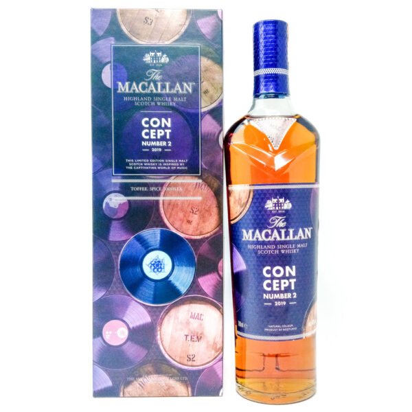 Macallan Concept No.2 Single Malt Scotch Whisky, 70cl, 40% ABV Macallan Concept No.2 Single Malt Scotch Whisky, 70cl, 40% ABV